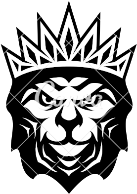 Lion With Crown Drawing At Getdrawings - Lion With Crown Logo Png (550x550), Png Download