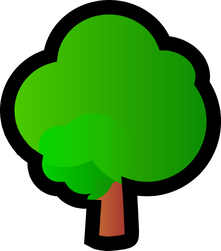 Tree Clipart Small (528x599), Png Download