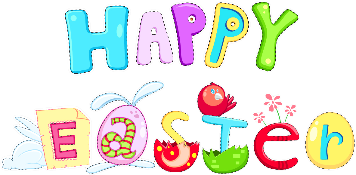 Easter Day Happy Easter Clipart (1250x629), Png Download