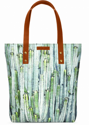Watercolor Cactus Classic Tote Bag - Tote Bag (300x420), Png Download