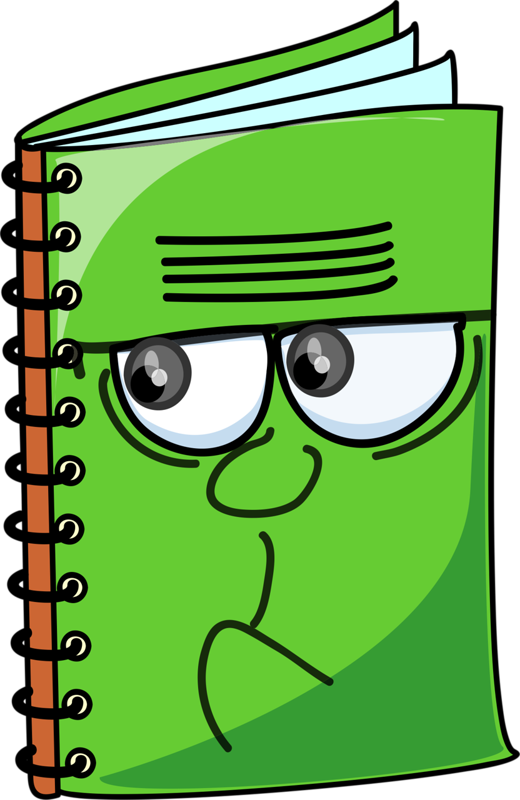 Crayons Stylos - Page - School Accessories Clipart (520x800), Png Download