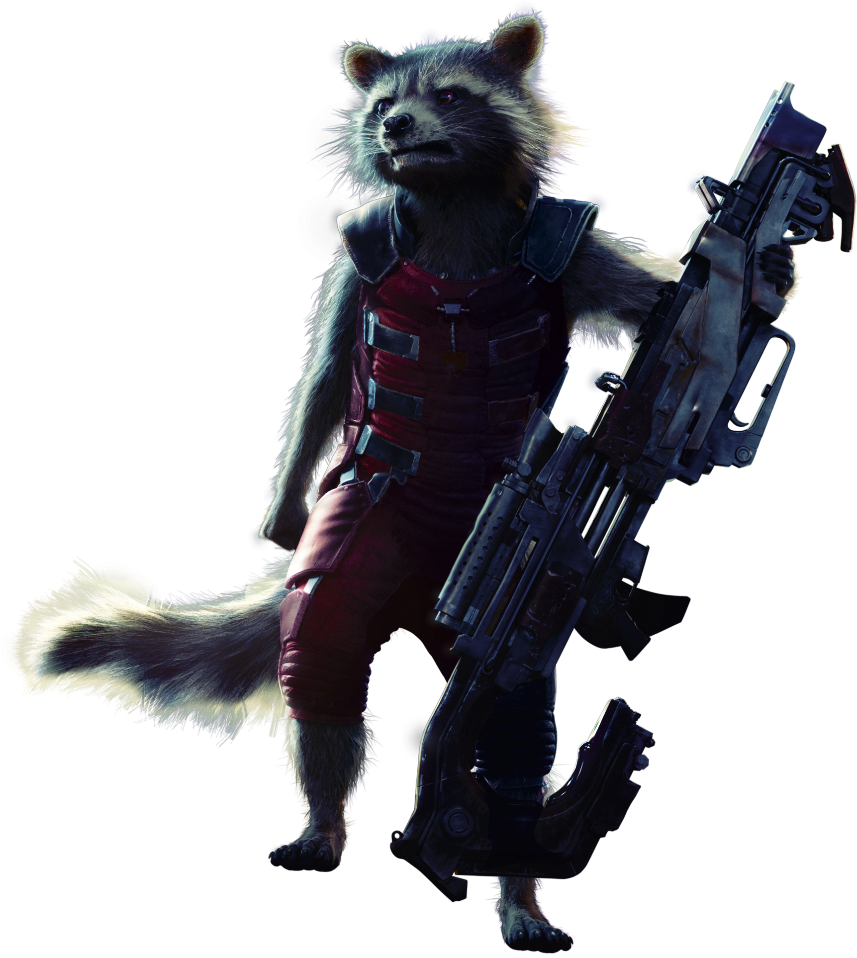 Rocket Raccoon - Guardians Of The Galaxy Rocket Png (1738x2003), Png Download