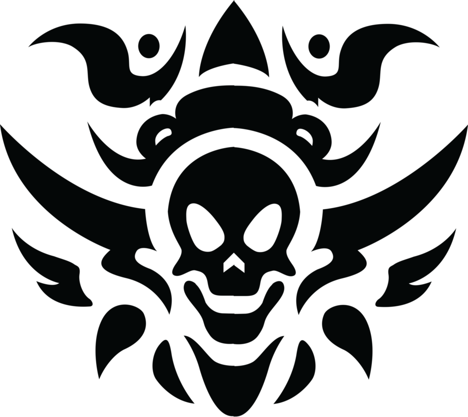 Download - Skull Tattoo Transparent Background (947x843), Png Download