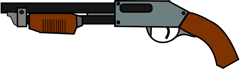 Walfas Custom Prop - Tf2 Shotgun Drawing (776x225), Png Download