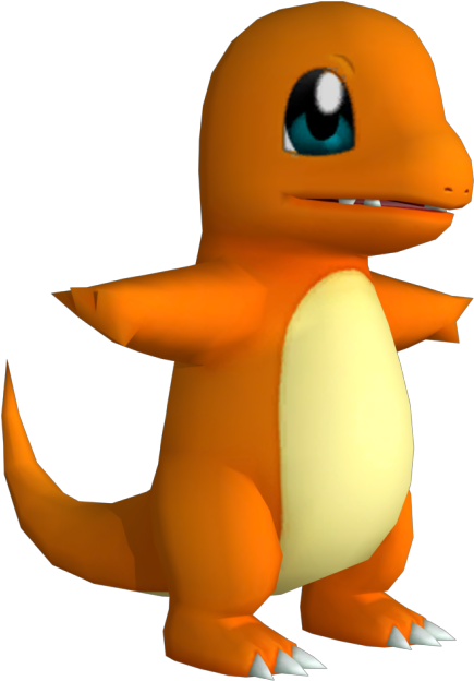 Download Zip Archive - Pokepark Wii Pikachu's Adventure Charmander (750x650), Png Download