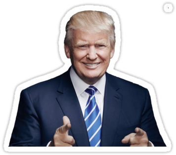 Make America Great Again - Donald Trump Throw Blanket (375x360), Png Download