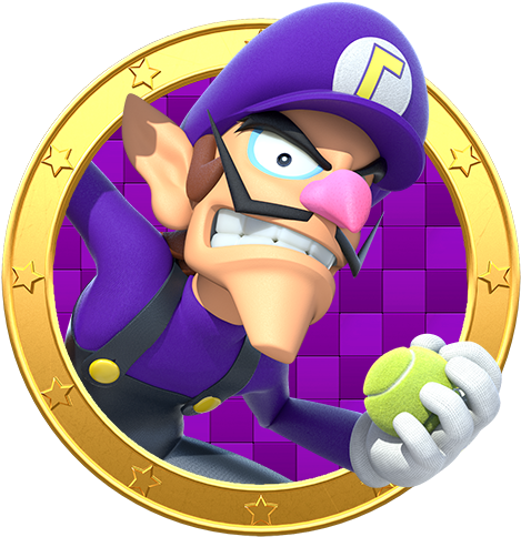 If This Post Gets 50 Upvotes I'll Go To Dc Dressed - Mario Party Star Rush Waluigi (500x500), Png Download