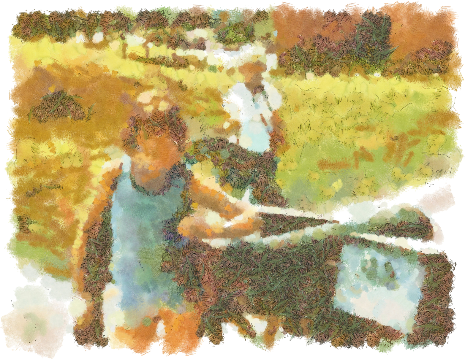 That Boy Grew Up, And 40 Years Later Still Wants Nothing - Painting (1600x1259), Png Download