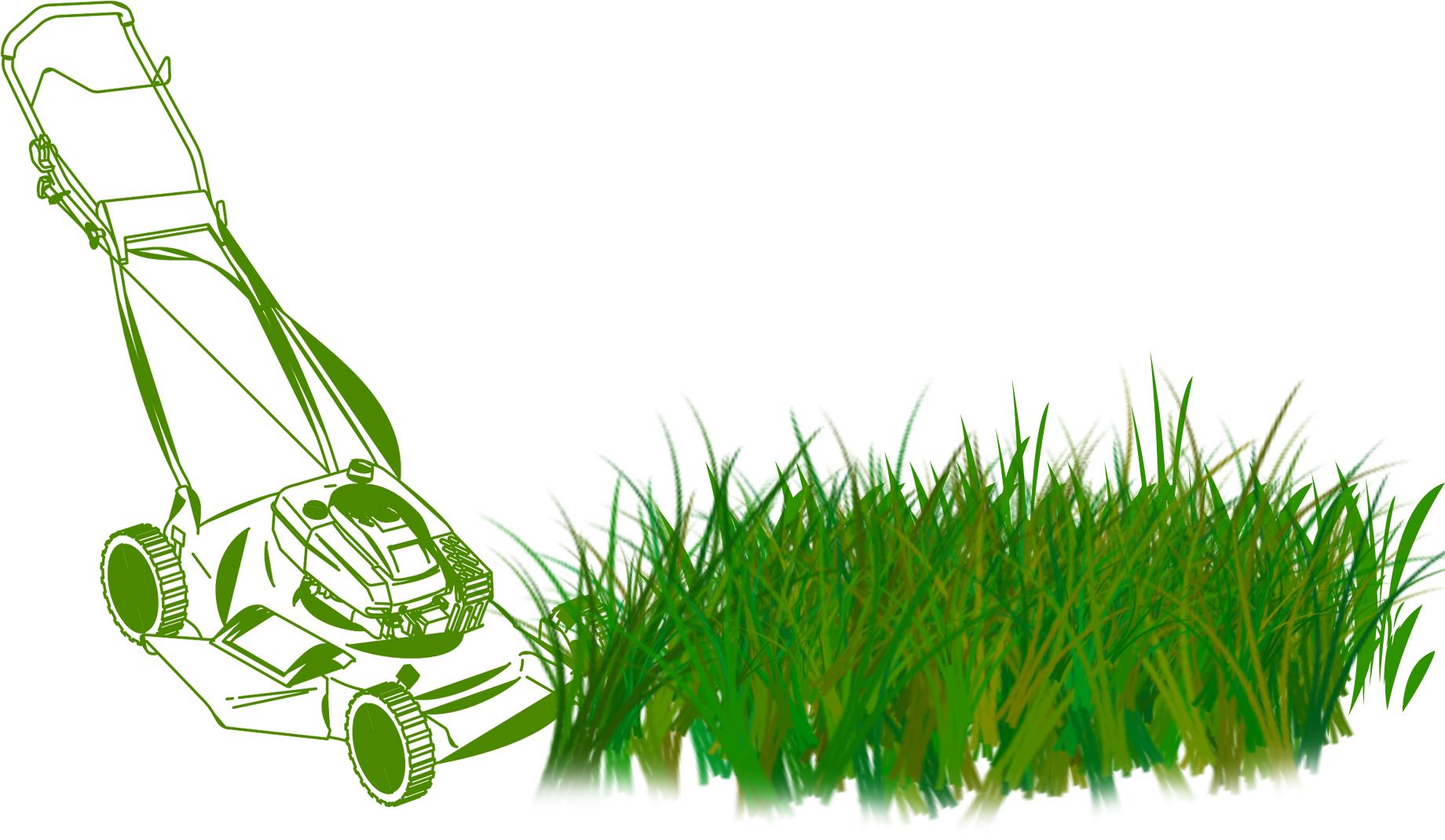 Lawn Care Services - Lawn Mower (1920x1176), Png Download