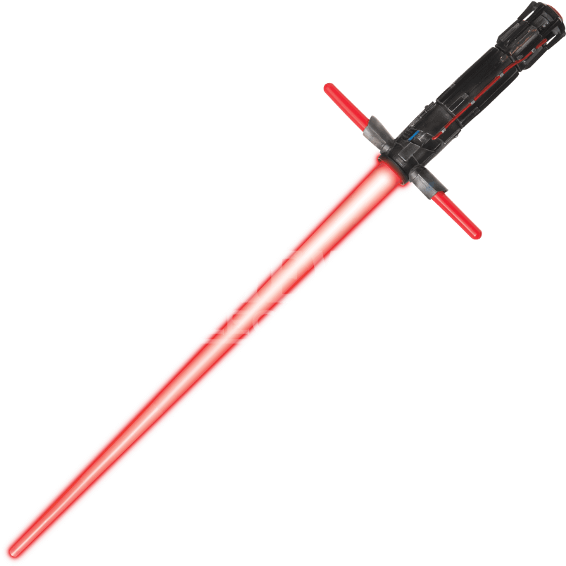 Force Awakens Kylo Ren Crossguard Lightsaber - Star Wars Ep. 7 Kylo Ren Lightsaber Accessory (850x850), Png Download