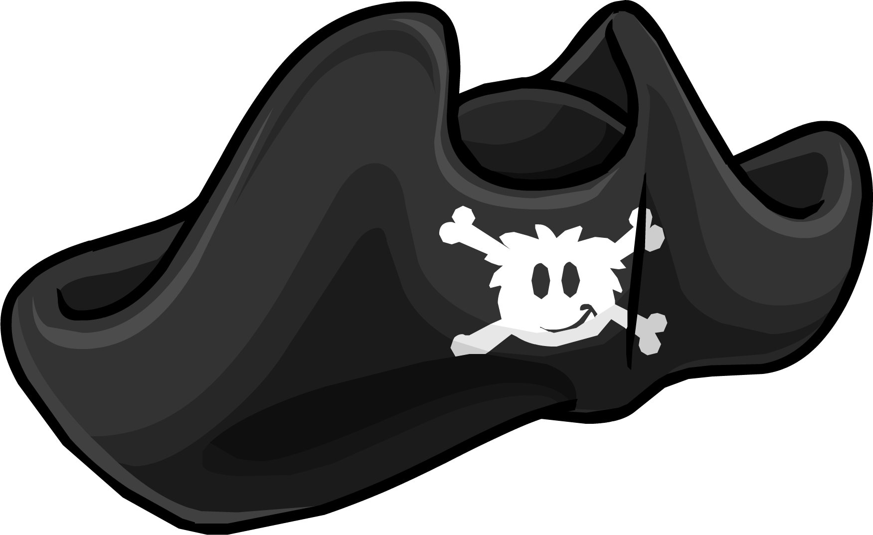 08, November 20, 2014 - Sombrero De Pirata Club Penguin (1751x1073), Png Download