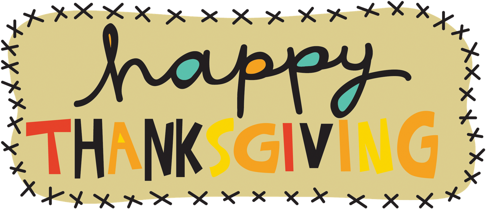 28 Collection Of Blessed Thanksgiving Clipart (1600x716), Png Download
