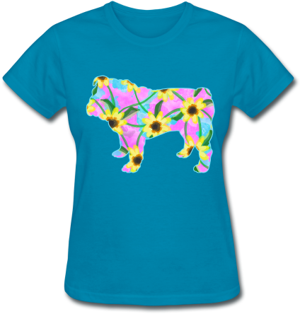 Bulldog Sunflower Watercolor - Mamelodi Sundowns New Kit (500x500), Png Download