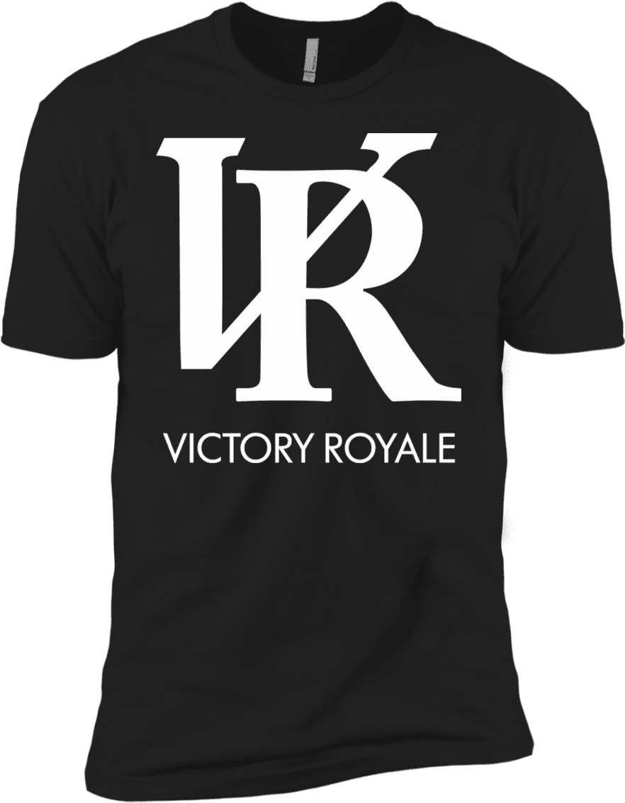 Fortnite Victory Royale Boys Premium T-shirt - Craft White Noise And Black Metal (1155x1155), Png Download