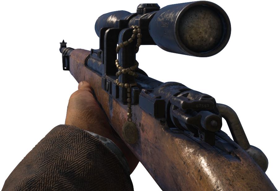 M1 Clip Kar98k - Cod Ww2 Kar98k (914x642), Png Download