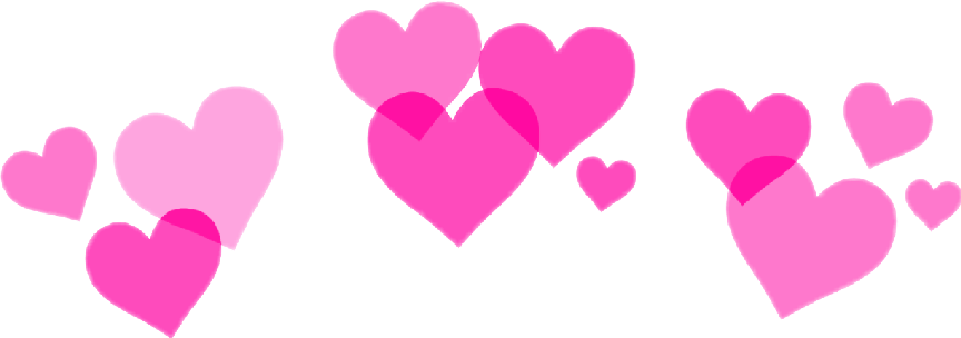 Report Abuse - Blue Heart Crown Png (864x304), Png Download