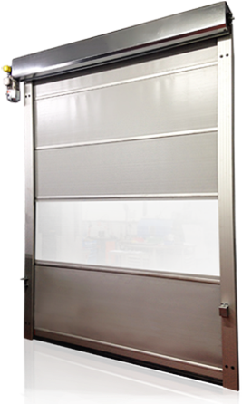 Rollup Door (390x445), Png Download