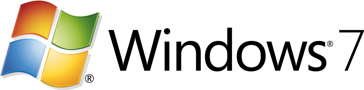 Windows Logo Png - Windows 7 Logo Png (1453x354), Png Download