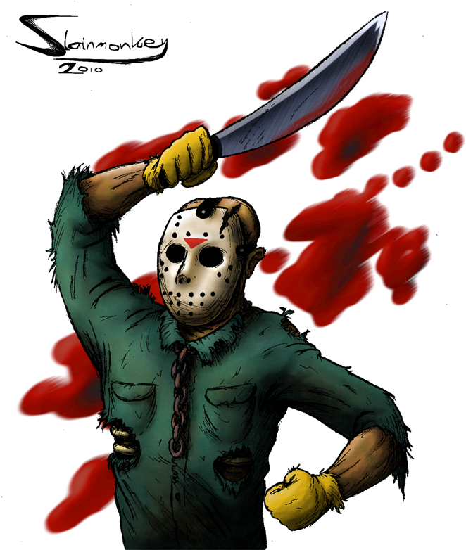 Jason Voorhees Michael Myers Freddy Krueger Chucky - Jason Voorhees Png Gif (677x783), Png Download