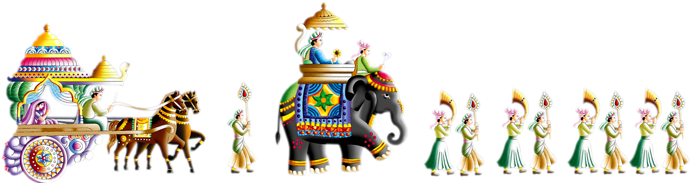 Indian Wedding Png Pic - Indian Wedding Png Clipart (1024x293), Png Download