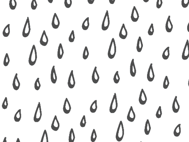 Drawn Raindrops Tumblr Transparent - Wallpaper (640x480), Png Download