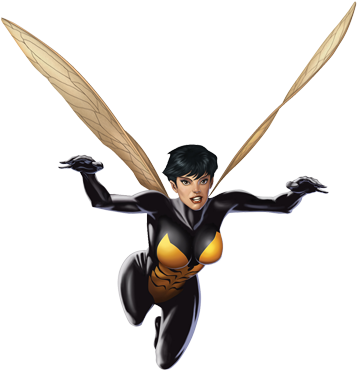 Marvel's The Wasp - Wasp Marvel No Background (360x502), Png Download