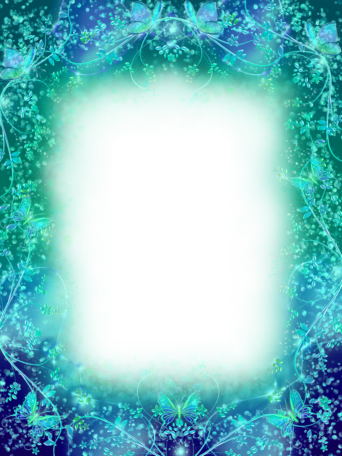 Magic Frame Png (1200x1600), Png Download