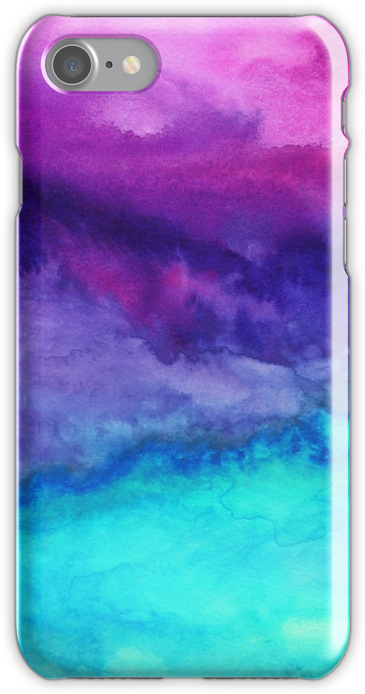 Abstract Ombre Watercolor Iphone 7 Snap Case - Sound Samsung Galaxy S5 Slim Case (750x1000), Png Download