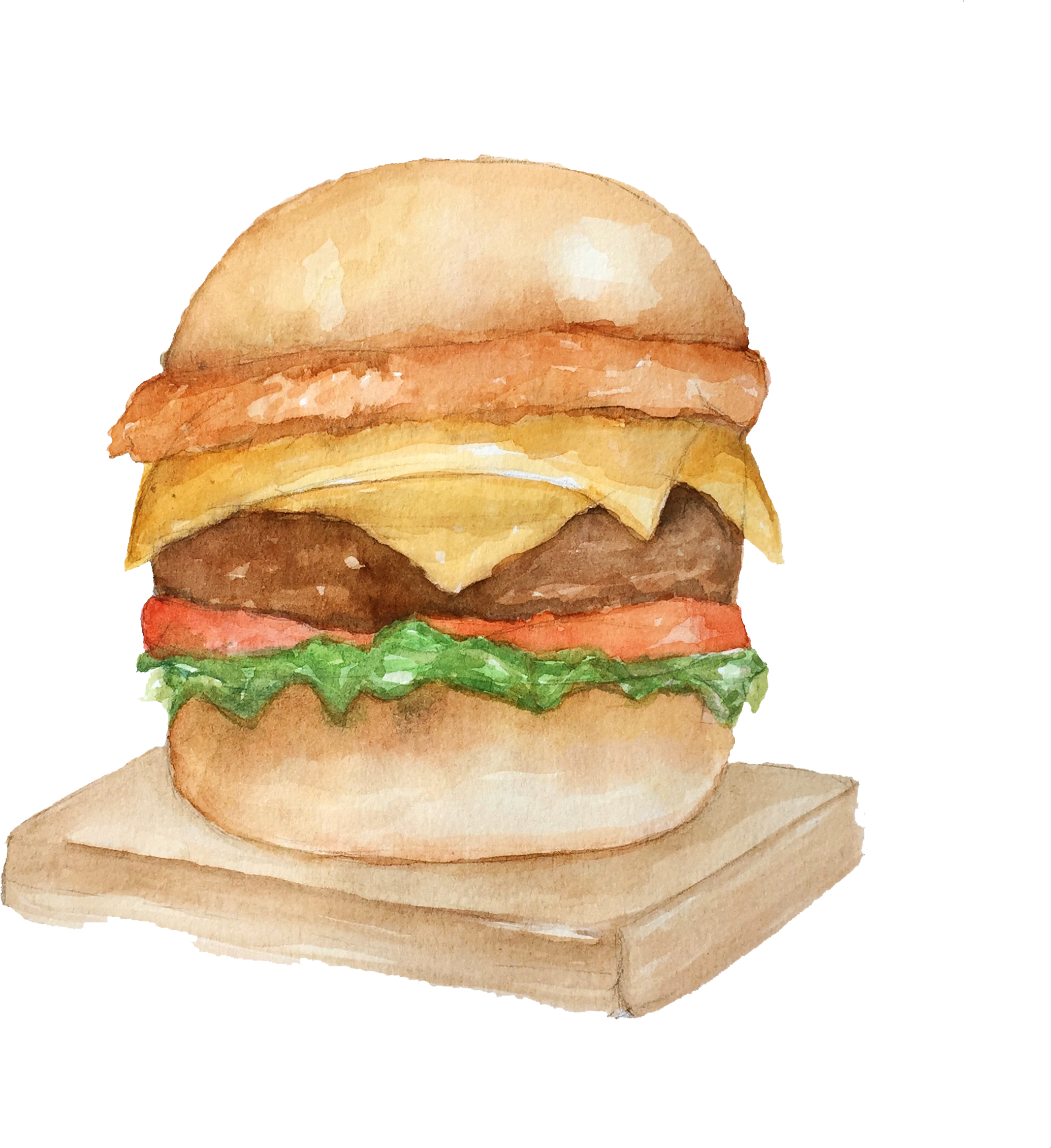 Cheeseburger (2720x2720), Png Download