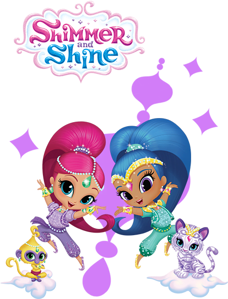 Shimmer And Shine Shirts For Adults (500x900), Png Download