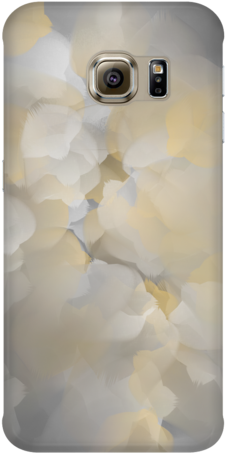 Yellow And Grey Watercolor Phone Case - Iphone (480x480), Png Download