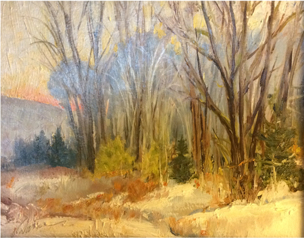 "a Quiet Place" By Carol Novotne Harvest Gold Gallery - Grove (600x600), Png Download