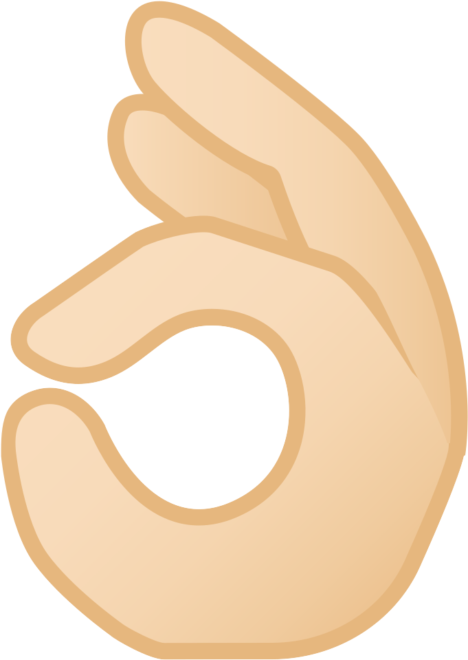 Download Svg Download Png - Señal Con Mano Para Pegar (1024x1024), Png Download