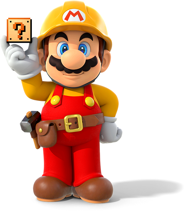 Super Mario Maker Is The Next Mario Bros Series Release, - Super Mario Maker Mario Png (602x690), Png Download