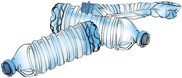 Refill Is A National Practical Tap Water Campaign That - Plastic Bottle Illustration (452x300), Png Download