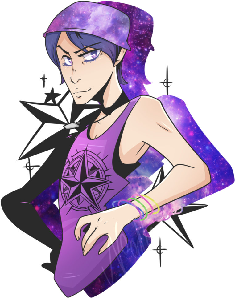 Dance Drawing Purple - Persona 5 Dancing Yusuke (775x1031), Png Download