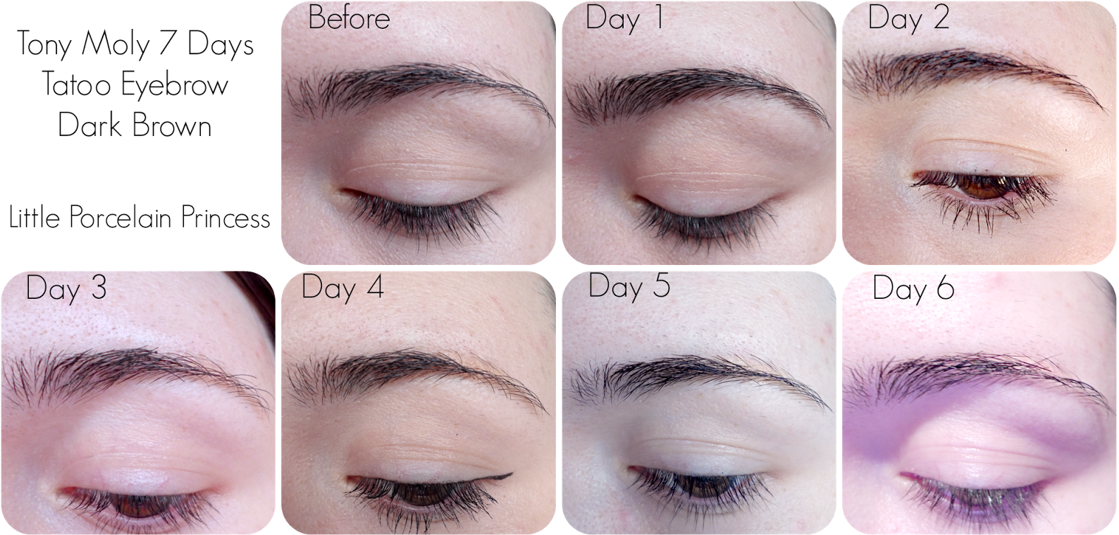 The Tip Is Very Fine, Allowing Me To Create Small Single - Eyebrow Tattoo After 3 Days (1600x774), Png Download