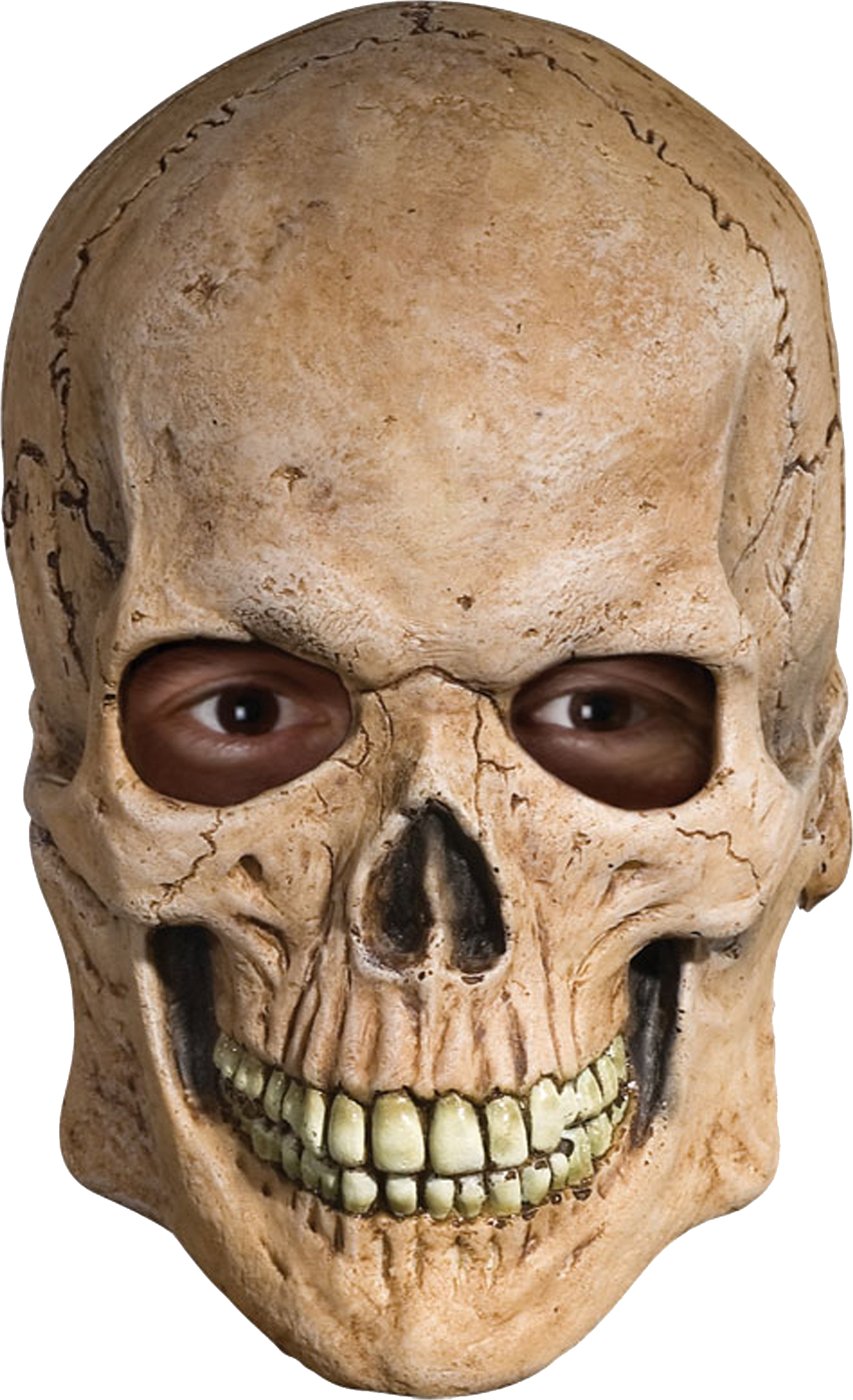 Skull - Full Skull Mask (1473x2418), Png Download