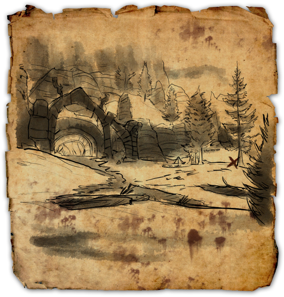 Eastmarch Ce Treasure Map (1024x1024), Png Download