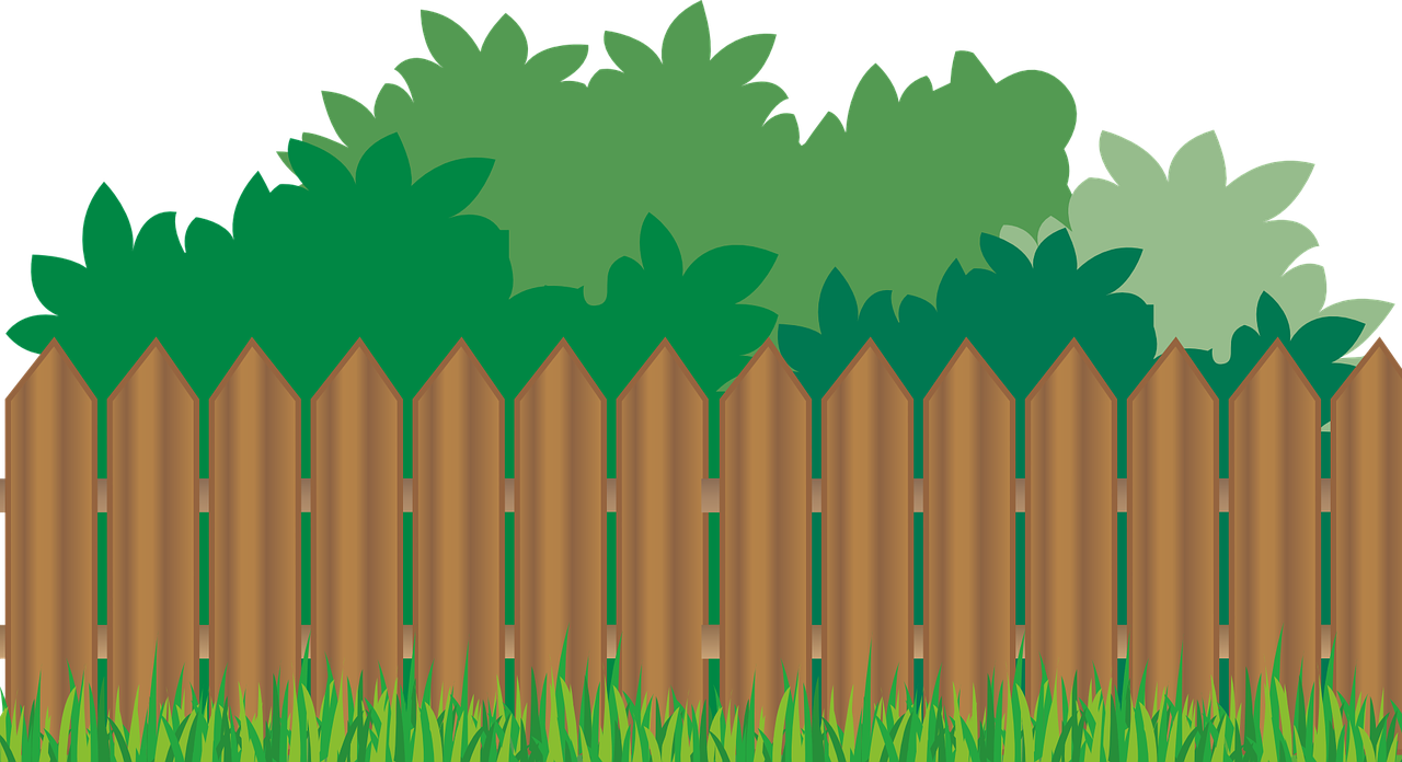 Fall Clip Art Garden Clip Art Garden Gnomes Clip Art - Fence Clipart (1280x696), Png Download