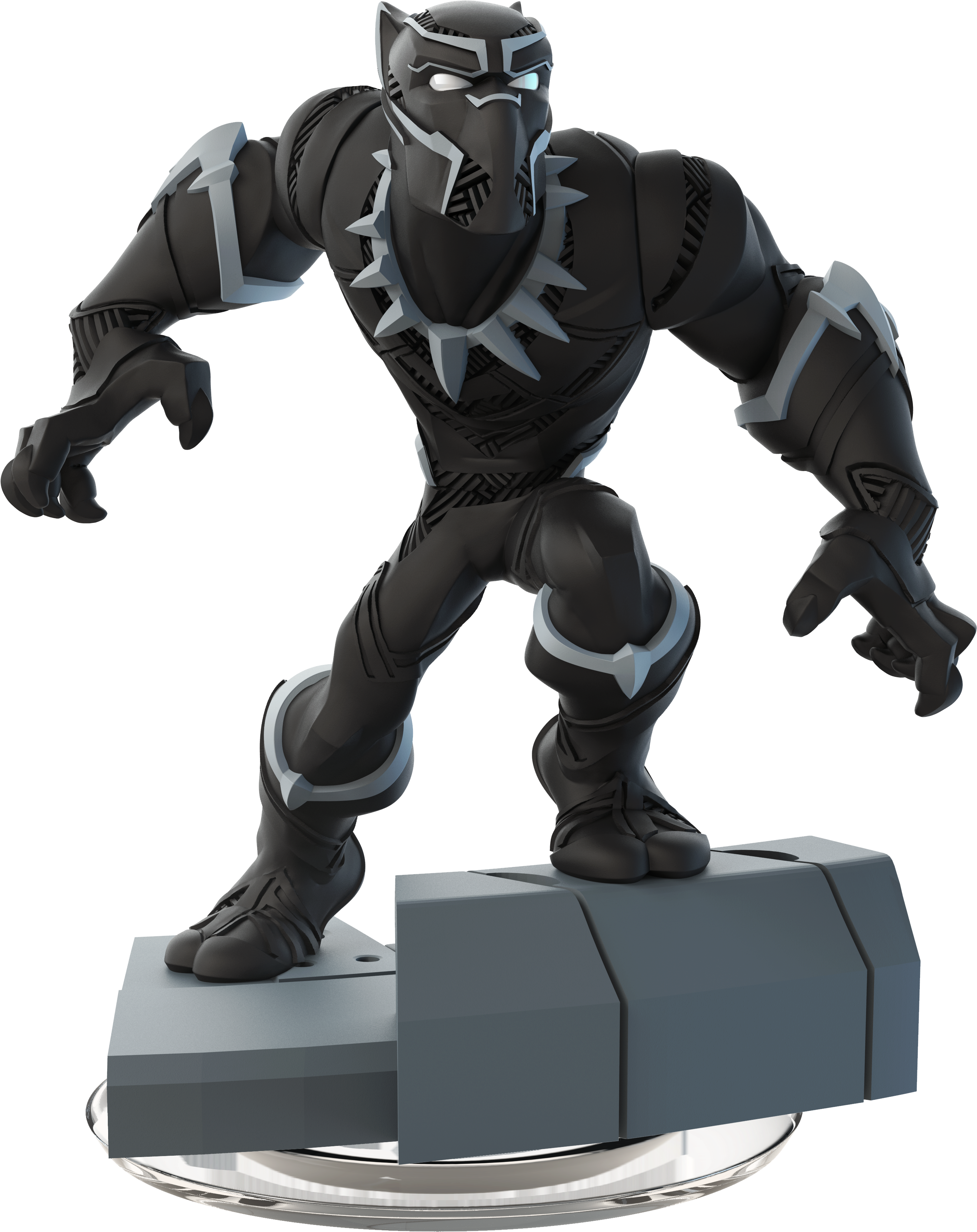 Disney Infinity - Disney Infinity Black Panther (3082x3994), Png Download