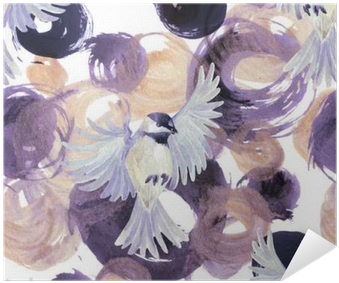 Abstract Watercolor Golden And Purple Circles With - Watercolor Painting (400x400), Png Download
