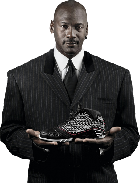Michael Jordan - Air Jordan Shoes Special Edition (460x600), Png Download