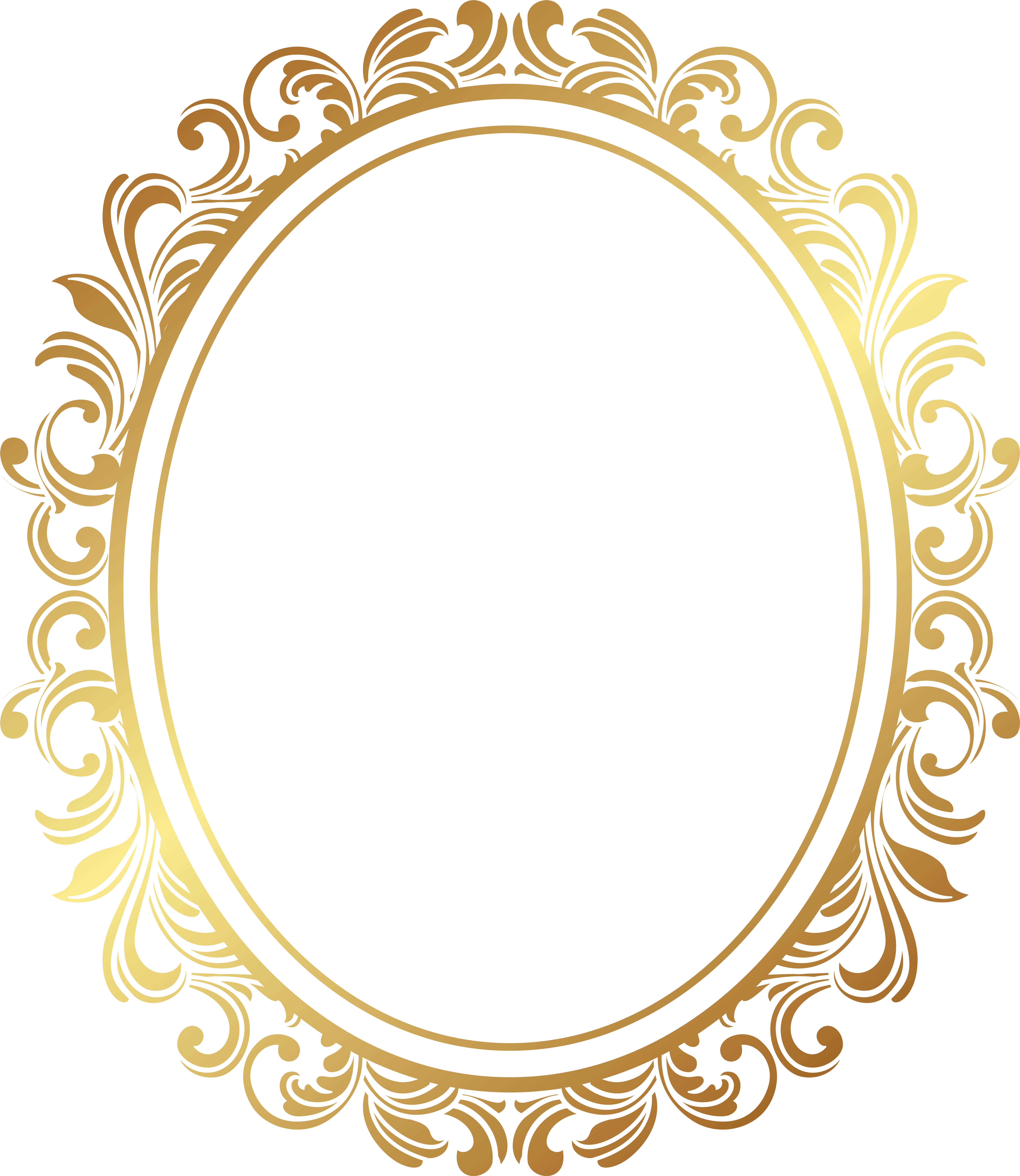 Graphic Black And White Download Border Deco Png Clip (6935x8000), Png Download