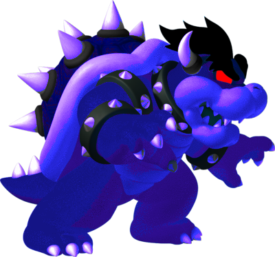 Dark Water Bowser - Bowser Png (400x373), Png Download