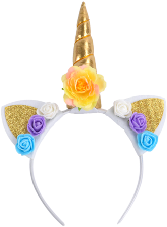 Children Dream Collections Goldwhite - Headband (500x500), Png Download