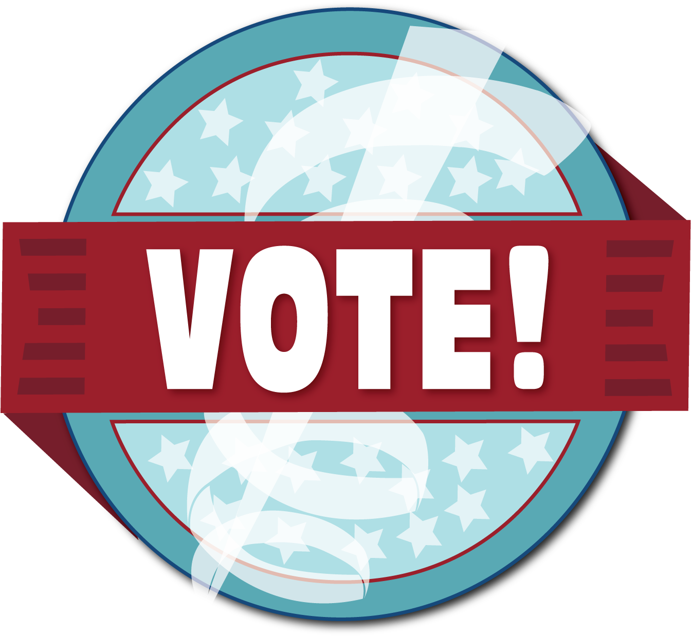 Vote - Circle (1383x1258), Png Download