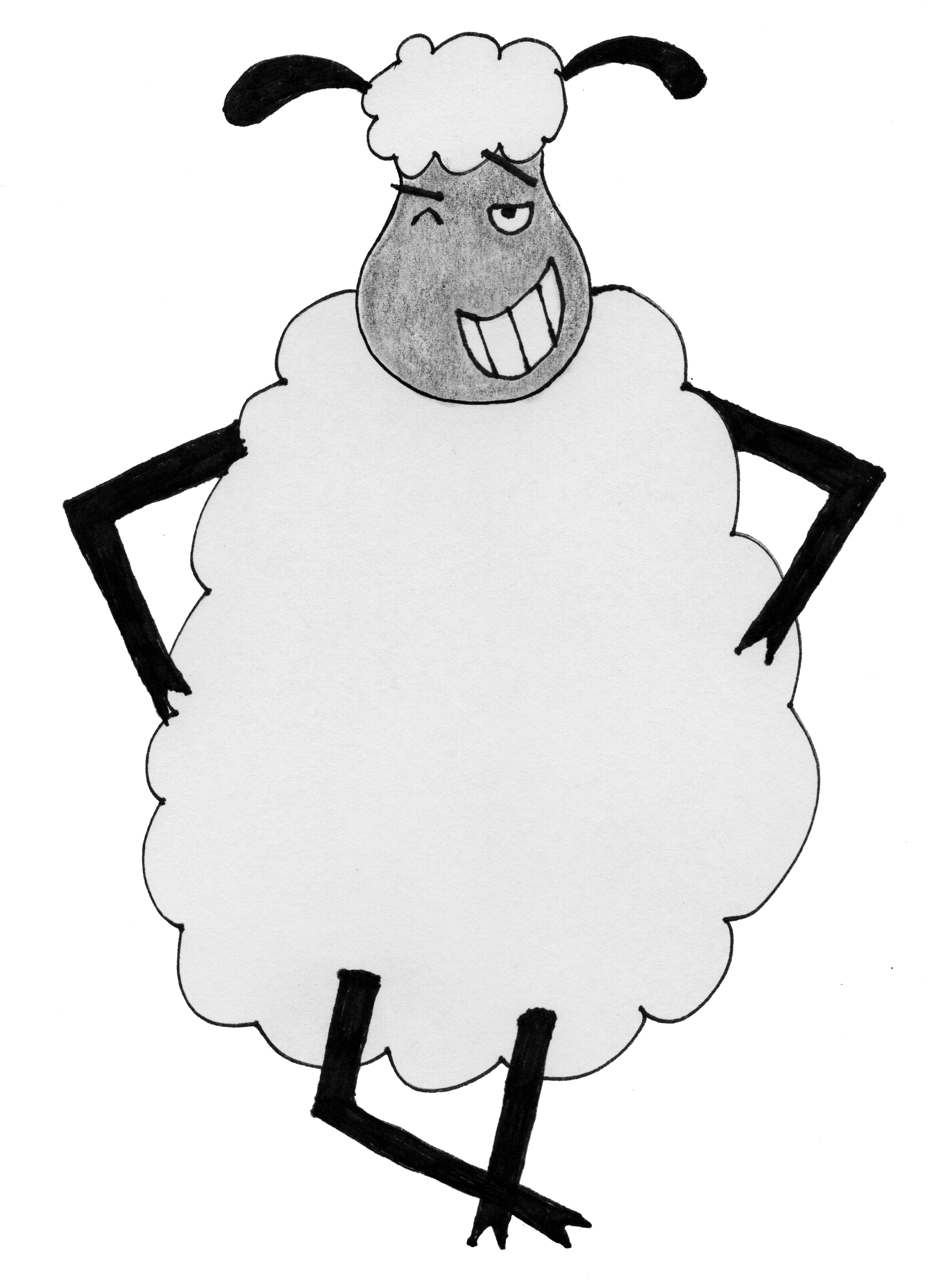 Dreadful Png Freeuse Download - Sheep Children's Books (3006x4166), Png Download