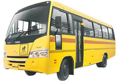 Tata Skool Buses - Tata School Bus 30 Seater Price (411x293), Png Download