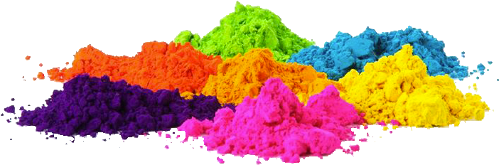 Holi Png Transparent Image - Colour Powder (720x321), Png Download